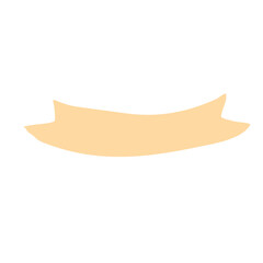 Ribbon banner icon