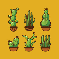 Cute Cactus Collection