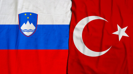 Slovenia, Republic of Slovenia, Turkey Flag, Republic of Turkey