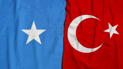 Somalia, Federal Republic of Somalia, Turkey Flag, Republic of Turkey