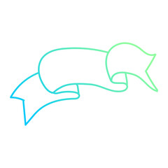 ribbon banner icon