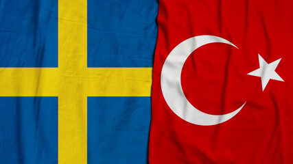 Sweden, Swedish, Kingdom of Sweden, Turkey Flag, Republic of Turkey