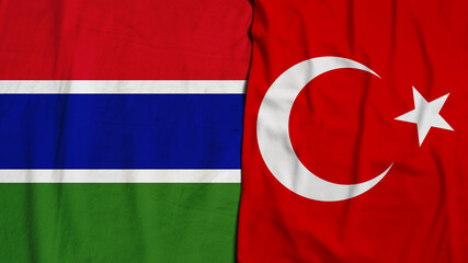 The Gambia, Republic of The Gambia, Turkey Flag, Republic of Turkey