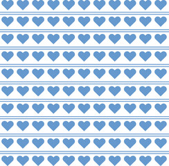seamless pattern with blue and white stripes Abstract Heart Shaped And  Stripes Lined Vector Background Vector heart shaped fabric