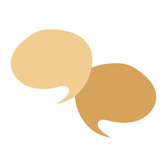 conversation speech bubble doodle