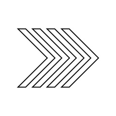 trendy dot arrow geometric