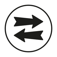 direction arrow icon