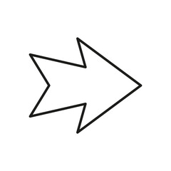 direction arrow icon