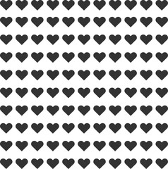 Abstract Fabric Pattern Vector Background White And black gray Heart Shaped