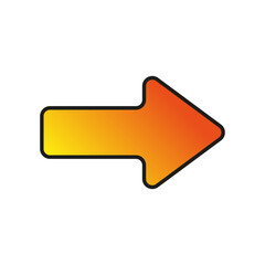 direction arrow icon