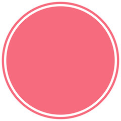 Pink round background for text. Create posts, stories, headlines, highlights. Transparent PNG Clipart
