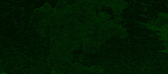 Colorful green chalk pastel texture on black paper background. Abstract pencil strokes.