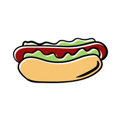cute junkfood doodle
