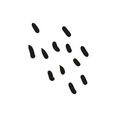 doodle group of raindrops