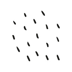 doodle group of raindrops