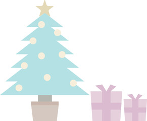 クリスマス　ツリー　プレゼント　12月　イベント