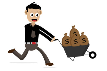 a male entrepreneur who gets a lot of profits