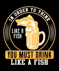 Fishing vector Awesome tshirt design