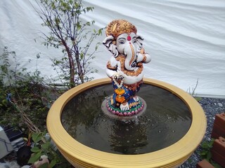 fountain in the park