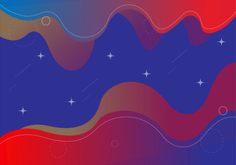 Abstract background with gradient color that becomes the presentation wallpaper