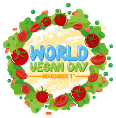 World Vegan Day Banner Design
