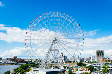 愛知　名古屋港シートレインランドの観覧車