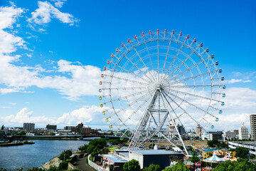 愛知　名古屋港シートレインランドの観覧車