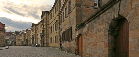 panoramic view on old historical town - Bayreuth, Bavaria region, Germany, Europe.....exclusive - this image sell only on Adobestock	