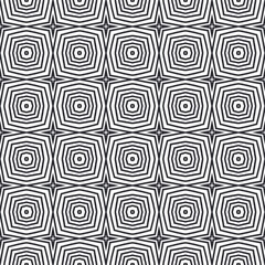 Ikat repeating swimwear design. Black