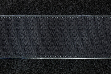 Velcro strip in black