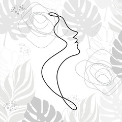 logo, symbol, girl, picture, poster, art, abstraction, silhouette, face, aesthetics, profile, care, woman, plastic surgery, spa, massage, cosmetologist, dermatologist, cosmetics, beauty, girl’s face 