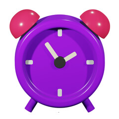 alarm clock 3d icon