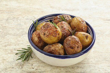 Roasted baby potato with rosemary