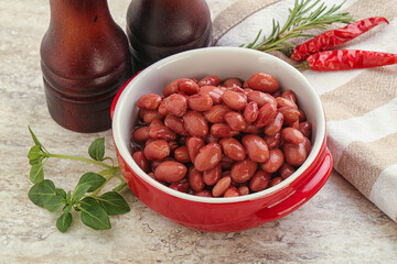 Red bean in tomato sauce