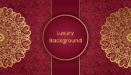 Arabesque style ornamental background design. Beautiful luxury mandala background design. Design for invitation, wedding card, Diwali, decoration. India, Indian, Arabic, Damask, Asian, Turkish