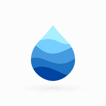 water drop logo icon