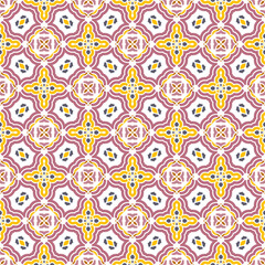 Geometric pattern. Seamless vector background. Ethnic graphic design.