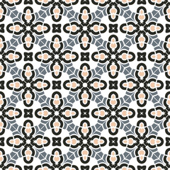 Geometric pattern. Seamless vector background. Ethnic graphic design.