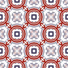 Geometric pattern. Seamless vector background. Ethnic graphic design.