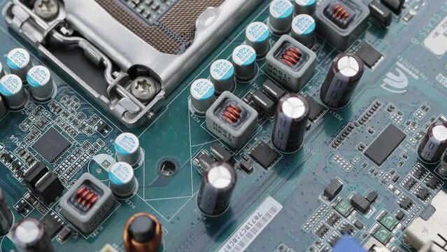 Gaming Computer Motherboard and circuits