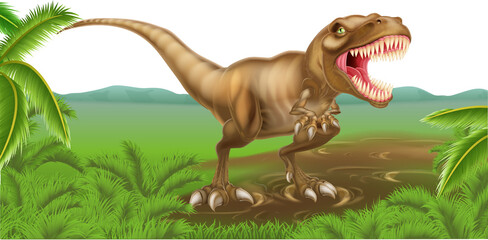 Tyrannosaurs Rex Dinosaur © Christos Georghiou