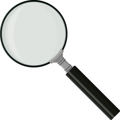 Magnifying glass with handle
