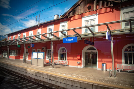 Jenbach railway station serves the municipality of Jenbach, in the Schwaz district of the Austrian federal state of Tyrol. 