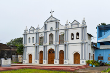 Fototapeta na wymiar Saint Paul's Church, Diu, Dadra and Nagar Haveli and Daman and Diu, India