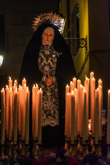 Imagen de Nuestra Señora de la Soledad, En Toledo