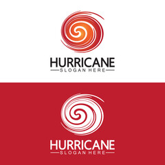 Hurricane logo symbol icon illustration vector