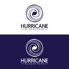 Hurricane logo symbol icon illustration vector