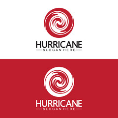 Hurricane logo symbol icon illustration vector
