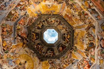 fresco on the vault of the baptistery San Giovanni in Florence