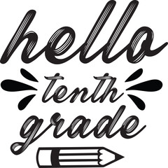 Back To School SVG And T-Shirt Design
